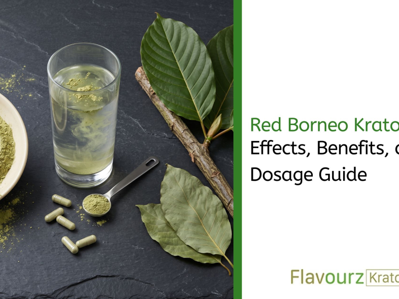 Red Borneo Kratom Effects, Benefits, and Dosage Guide
