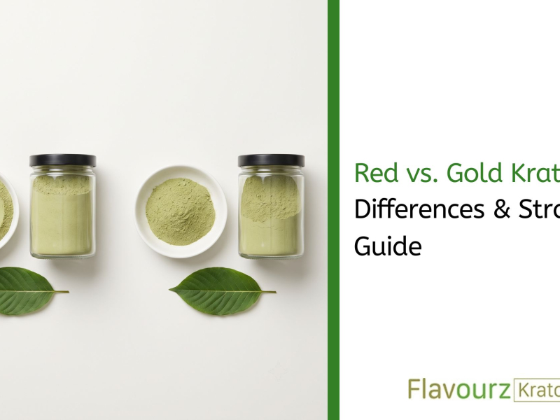 Red vs. Gold Kratom: Differences & Strain Guide