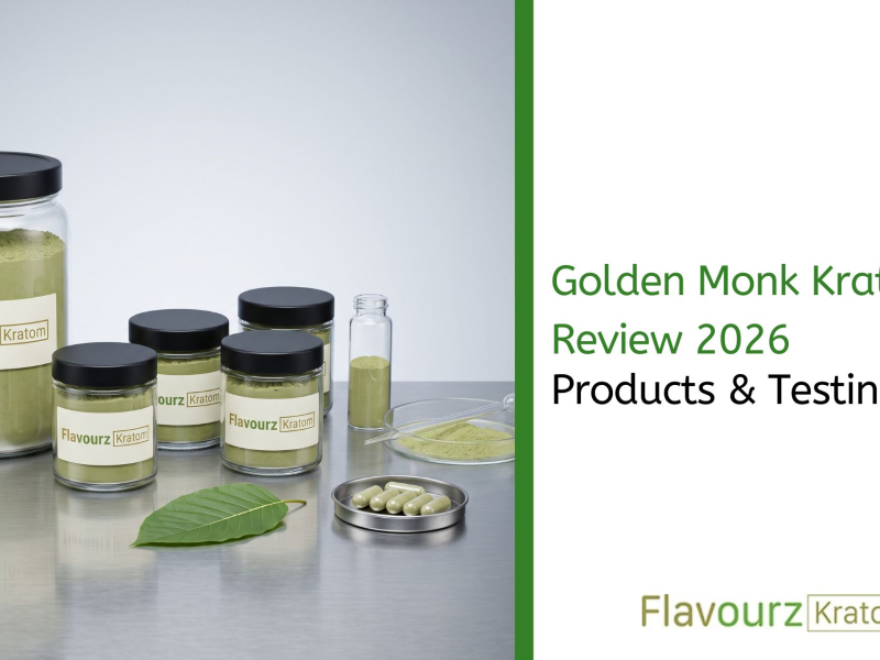 Golden Monk Kratom Review 2026: Products & Testing