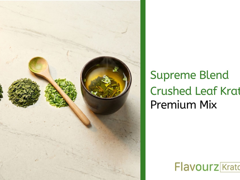 Supreme Blend Crushed Leaf Kratom: Premium Mix