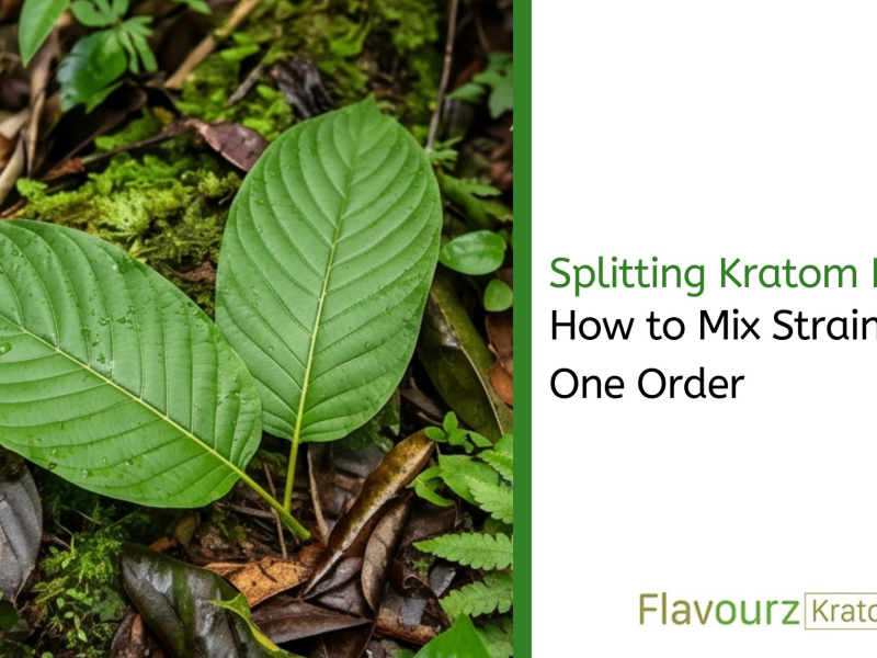 Splitting Kratom Kilos: How to Mix Strains in One Order