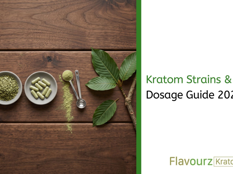 Kratom Strains & Dosage Guide 2026