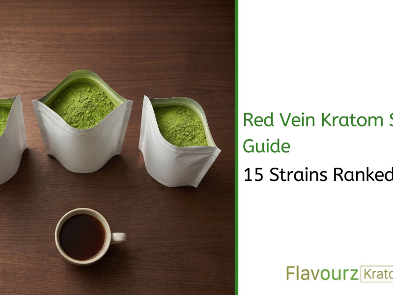 Red Vein Kratom Strain Guide: 15 Strains Ranked